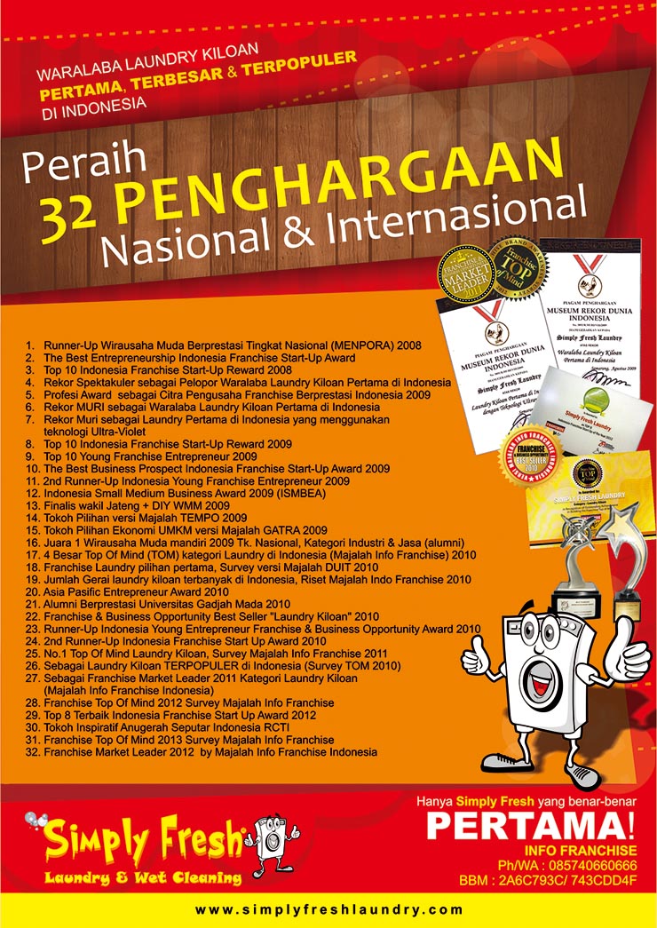 Kece, bisnis laundry ini raih 32 penghargaan
