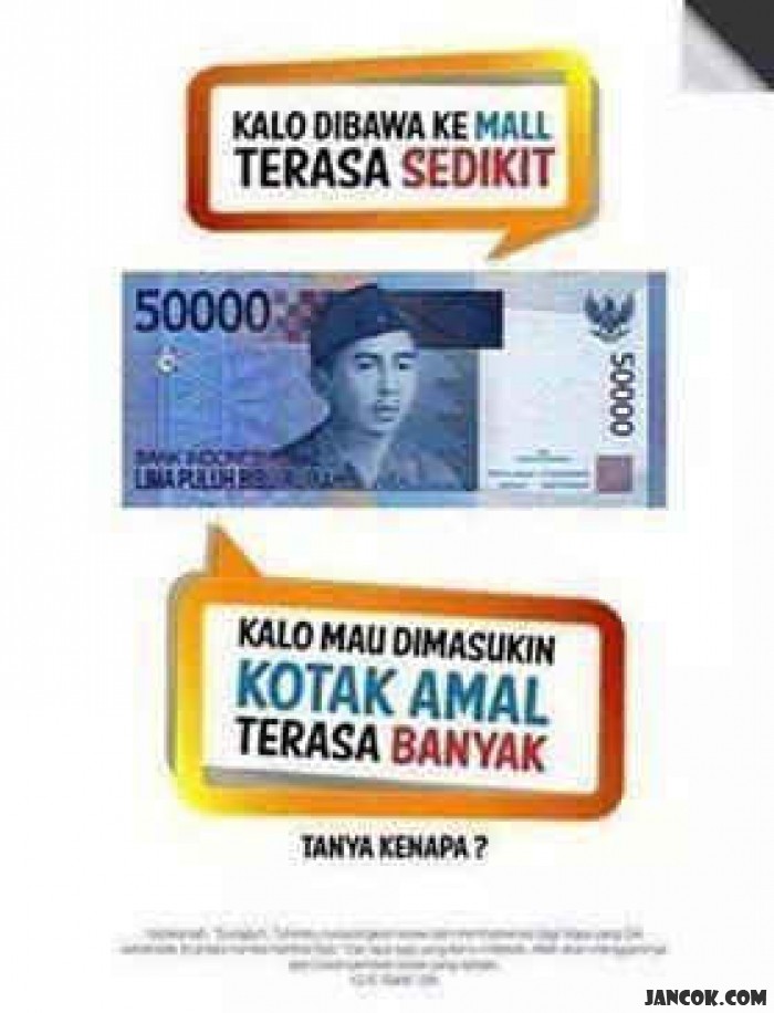 25 Meme uang rupiah ini bikin kamu bakal sering ngecek kocek