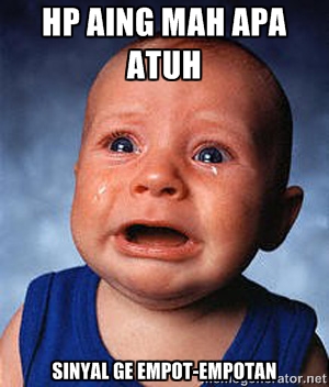 Meme sinyal provider ini bikin kamu angguk-angguk kepala dan tertawa! Meme sinyal provider ini bikin kamu angguk-angguk kepala dan tertawa!