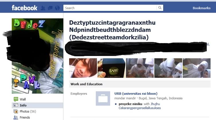 20 Nama alay di Facebook yang bakal bikin matamu jereng 20 Nama alay di Facebook yang bakal bikin matamu jereng