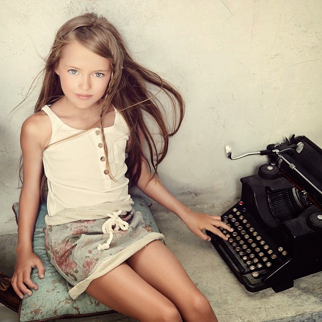 Mengenal Kristina Pimenova, supermodel cilik tercantik di dunia