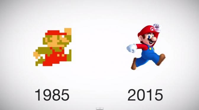 11 Game konsol jadul yang kini sudah berubah drastis penampakannya