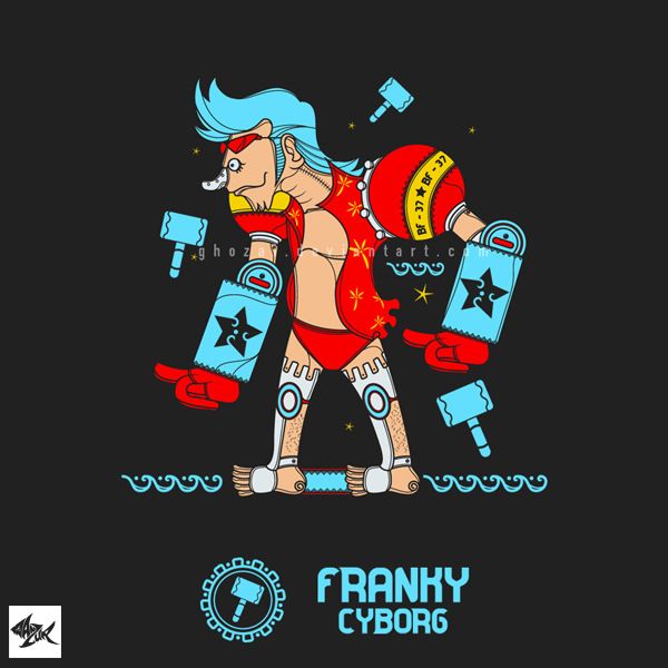 Karakter manga One Piece ini 'disulap' jadi wayang Indonesia, kreatif!