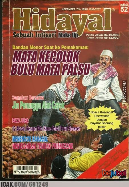 13 Plesetan cover majalah Hidayah, ada-ada saja parodinya! 