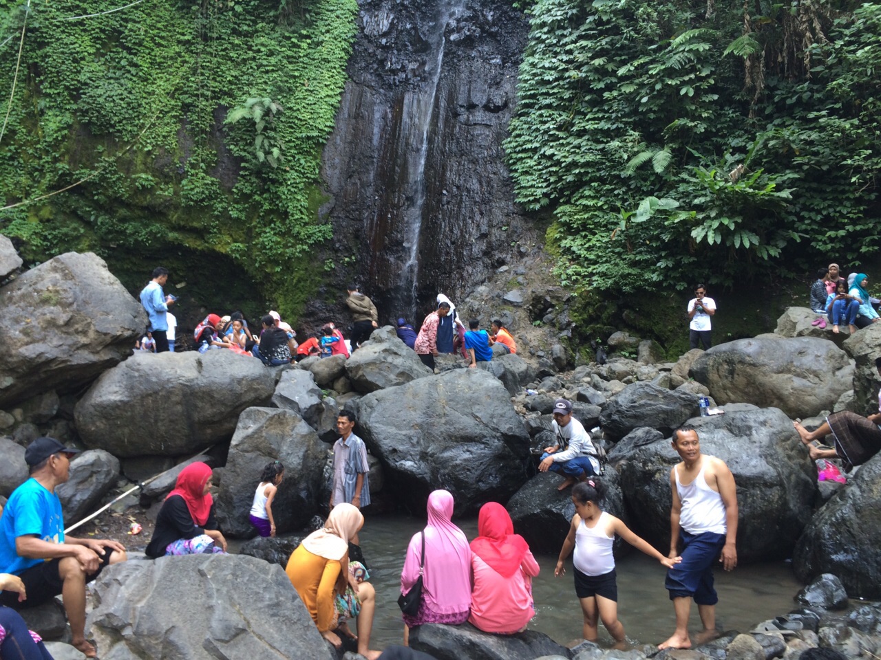 Menikmati Air Terjun Monthel di Kudus, sumber airnya tak pernah kering
