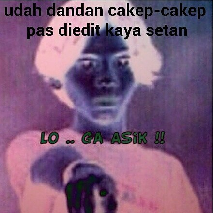 Usai meme 'sudah kuduga' kini heboh meme 'lo gak asik', bikin ngakak! Usai meme 'sudah kuduga' kini heboh meme 'lo gak asik', bikin ngakak!