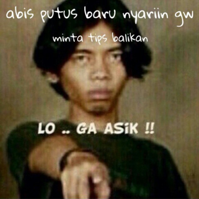 Usai meme 'sudah kuduga' kini heboh meme 'lo gak asik', bikin ngakak! Usai meme 'sudah kuduga' kini heboh meme 'lo gak asik', bikin ngakak!