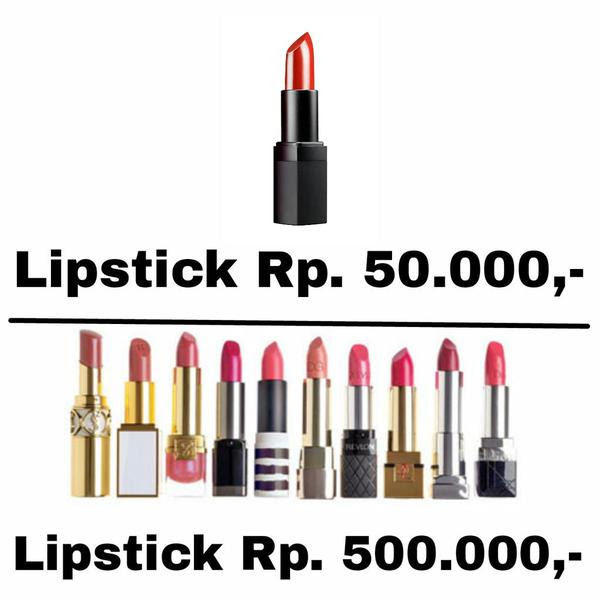 27 Meme lipstik 50K vs 500K ini dijamin bikin ngakak seharian 27 Meme lipstik 50K vs 500K ini dijamin bikin ngakak seharian
