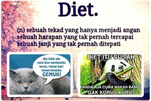 21 Meme tentang diet yang bikin kamu gagal kurus