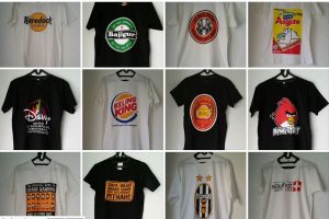Pelesetan logo ini jadi usaha kaus yang laris-manis, kreatif!