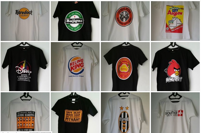 Pelesetan logo ini jadi usaha kaus yang laris-manis, kreatif! Pelesetan logo ini jadi usaha kaus yang laris-manis, kreatif!