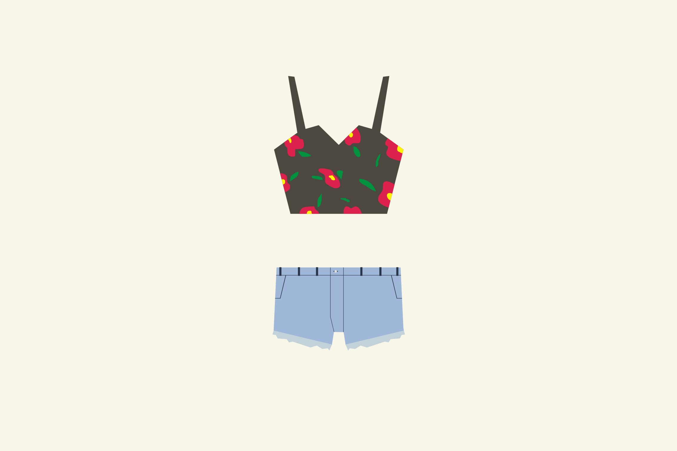 Ladies, legging lamamu jangan dibuang! Bisa dibuat jadi crop top, kece