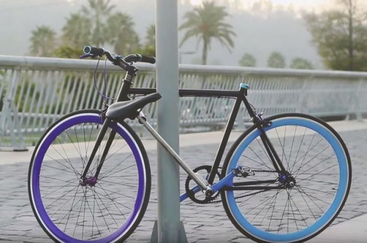 Yerka sepeda  pertama di  dunia  yang tak bisa dicuri