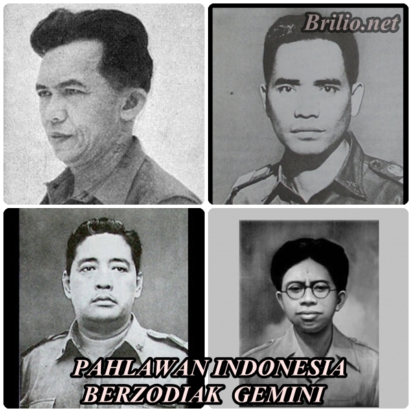 7 Pahlawan Indonesia yang terlahir sebagai gemini