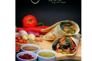 Daun semanggi diolah untuk kebab? Hmmm...seperti apa ya rasanya?