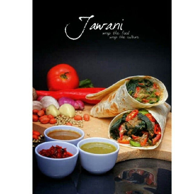 Daun semanggi diolah untuk kebab? Hmmm...seperti apa ya rasanya?