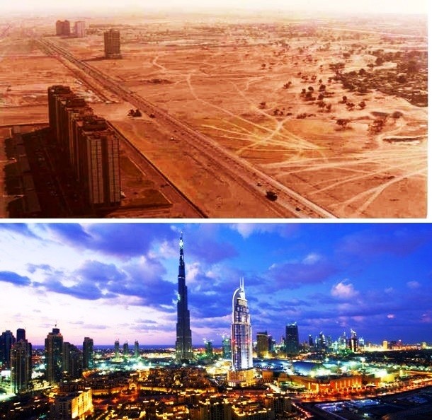 13 Foto 'before-after' kota-kota ini bikin kamu tercengang