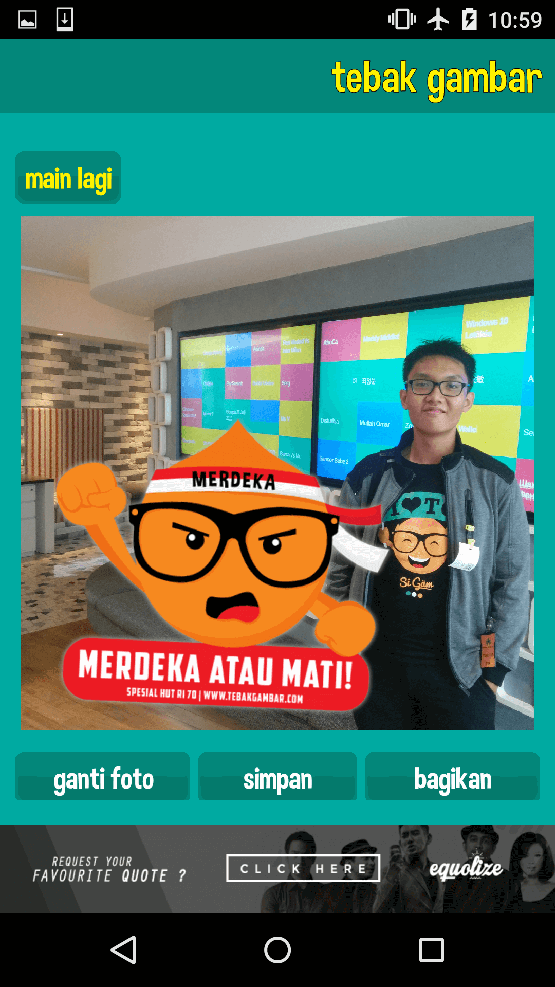 Cek rasa nasionalisme kamu lewat game tebak gambar buatan anak bangsa