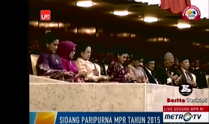 Netizen Indonesia dihebohkan doa pada sidang paripurna MPR, kenapa?