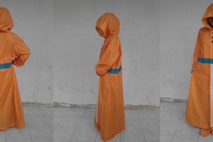 Hi-Robot, jas hujan syar'i dan stylish untuk para hijaber
