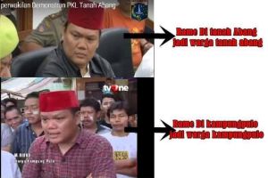 Netizen bingung, pria ini warga Tanah Abang atau Kampung Pulo sih?