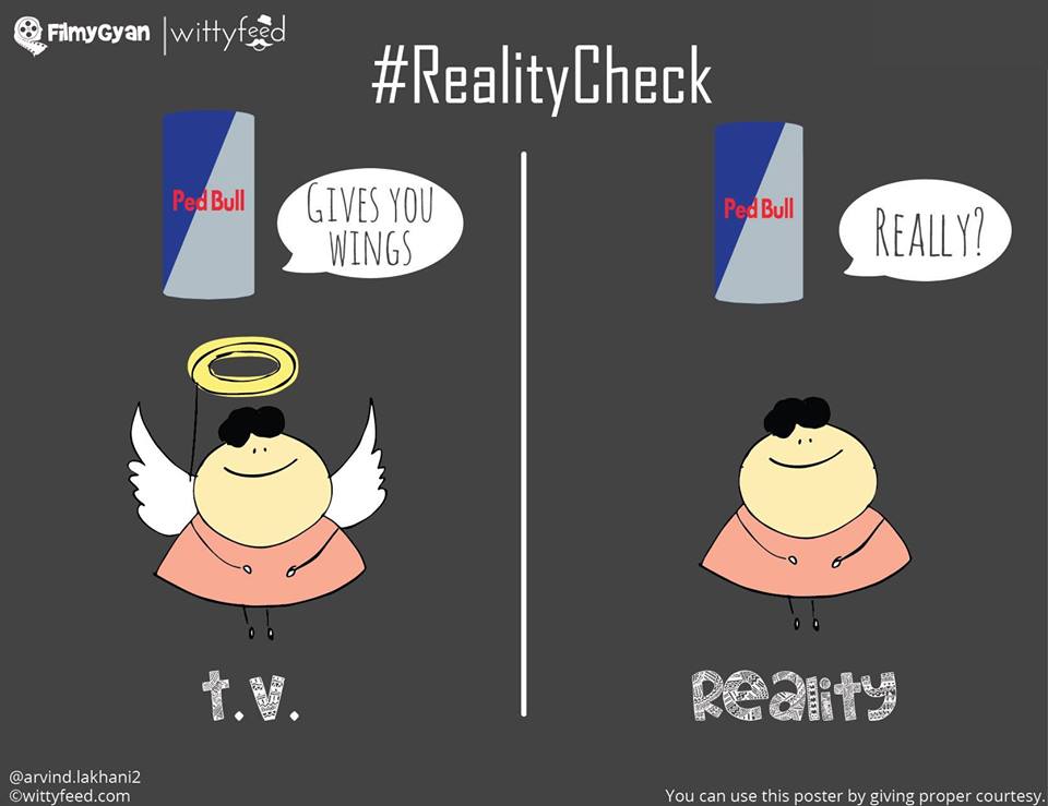6 Ilustrasi ini buktikan bahwa realita tak seindah iklan di TV