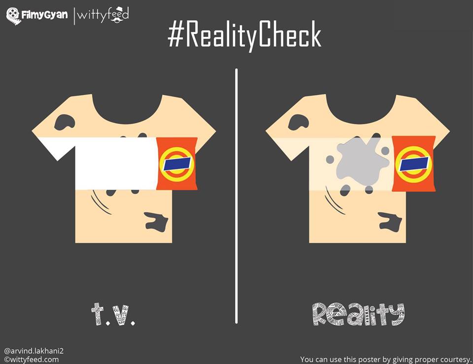 6 Ilustrasi ini buktikan bahwa realita tak seindah iklan di TV