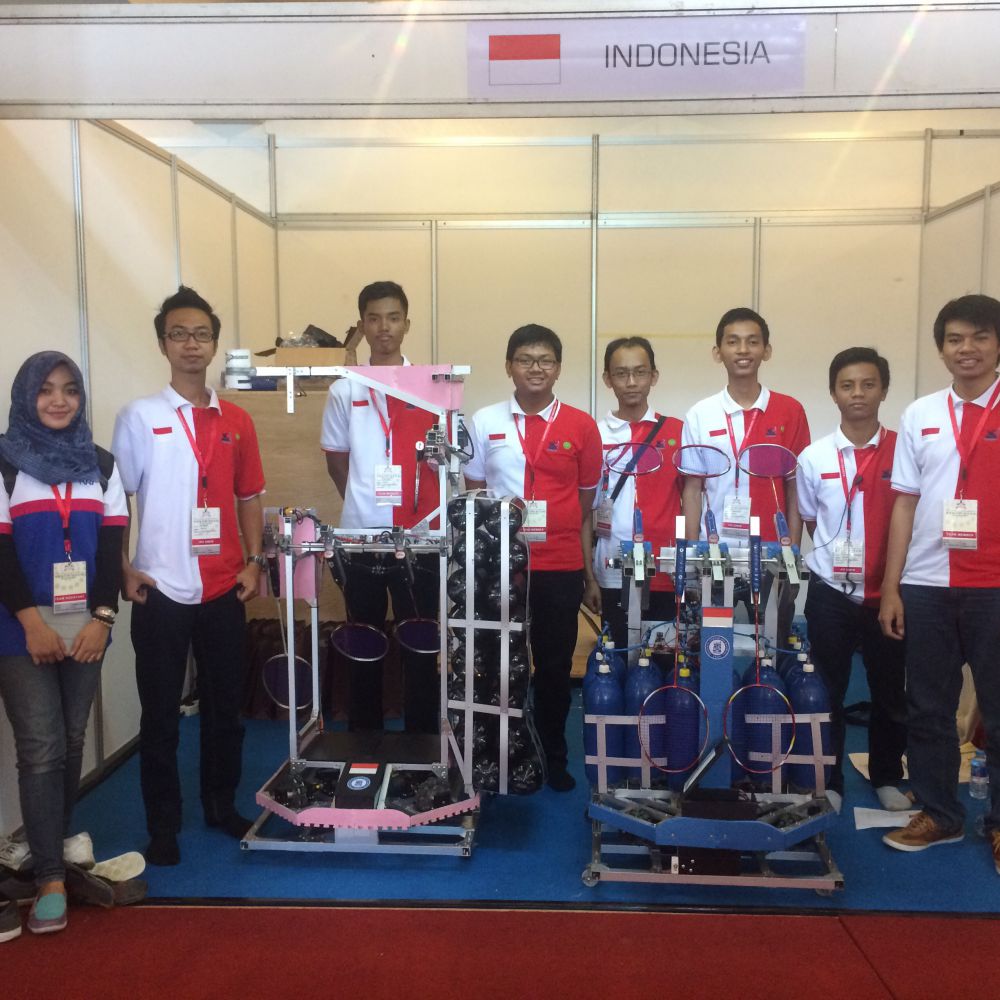 Indonesia kirimkan 2 tim terbaik di ajang ABU Robocon 2015, brilio!