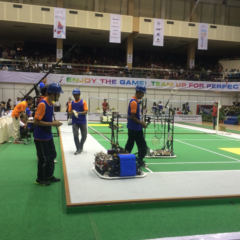 Indonesia kirimkan 2 tim terbaik di ajang ABU Robocon 2015, brilio!