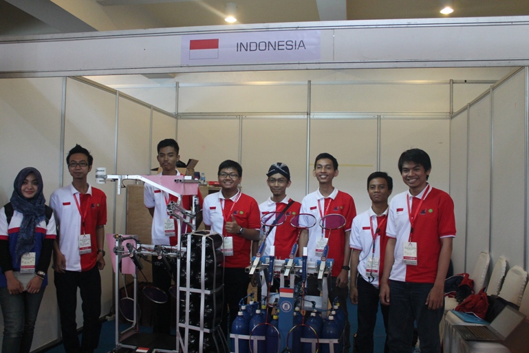 Robot ini jadi wakil Indonesia di ABU Robocon 2015