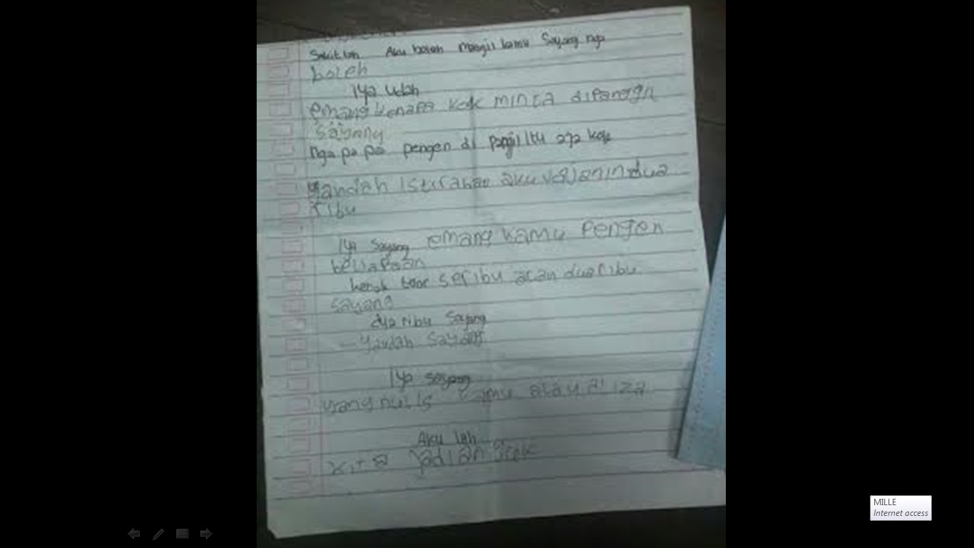 Gambar percakapan anak kecil ini bikin ketawa sekaligus miris