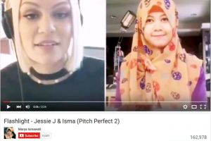 Hebat, gadis asal Cilacap ini sukses 'duet' sama Jessie J