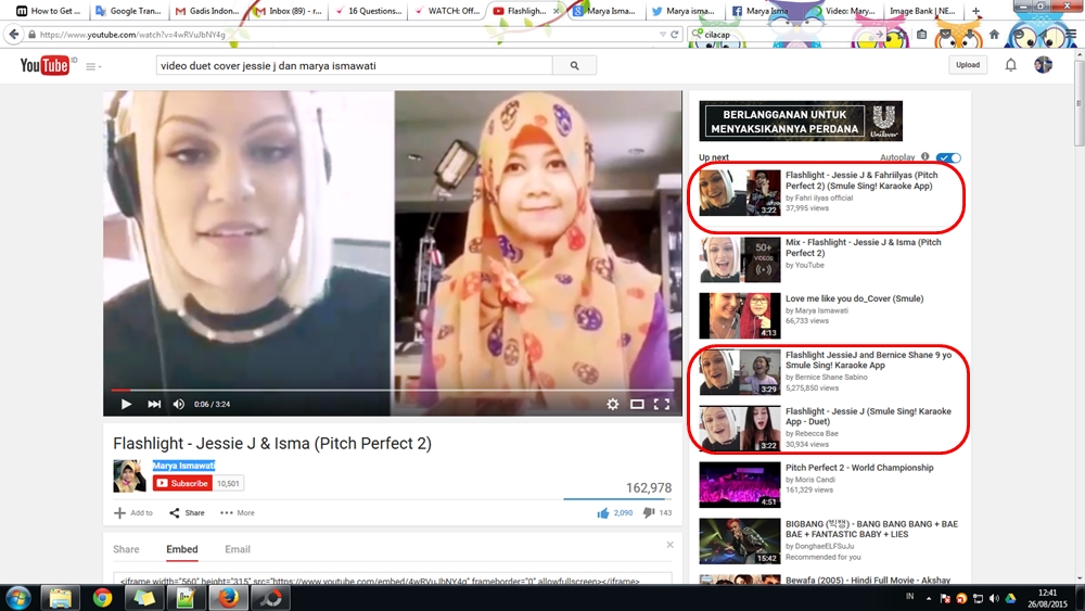 Hebat, gadis asal Cilacap ini sukses 'duet' sama Jessie J Hebat, gadis asal Cilacap ini sukses 'duet' sama Jessie J