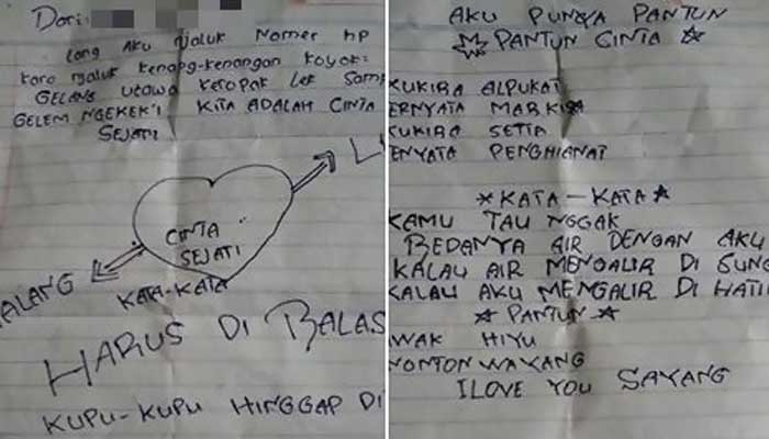 16 Surat cinta anak SD yang bikin geli & kangen masa kecil 16 Surat cinta anak SD yang bikin geli & kangen masa kecil