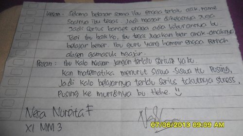 16 Surat cinta anak SD yang bikin geli & kangen masa kecil 16 Surat cinta anak SD yang bikin geli & kangen masa kecil