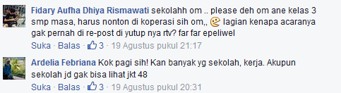 14 Tipe fans JKT48 dilihat dari komentar Facebook, nomor 10 lucu! 14 Tipe fans JKT48 dilihat dari komentar Facebook, nomor 10 lucu!