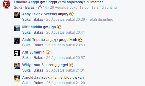 14 Tipe fans JKT48 dilihat dari komentar Facebook, nomor 10 lucu! 14 Tipe fans JKT48 dilihat dari komentar Facebook, nomor 10 lucu!