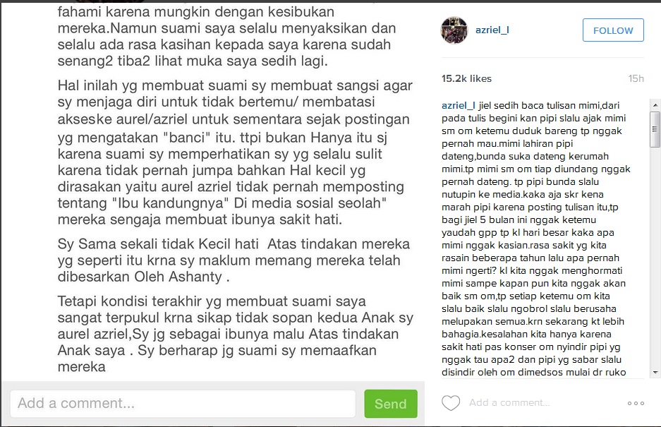 Pertengkaran Aurel dan Krisdayanti, kamu di kubu yang mana? Pertengkaran Aurel dan Krisdayanti, kamu di kubu yang mana?