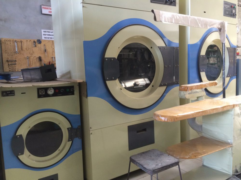 Ini Kanaba, mesin laundry dan pengering buatan asli Bantul, brilio!