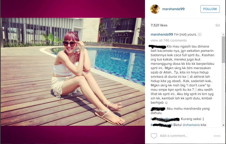 5 Pesohor Indonesia ini pernah dibully karena postingan di Instagram