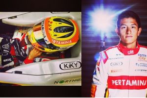 Ini 'jimat' Rio Haryanto di lintasan balap, kamu nggak nyangka kan?