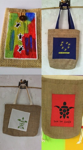 Di balik usaha tas karung goni, Ina ikut lestarikan penyu, mulia! Di balik usaha tas karung goni, Ina ikut lestarikan penyu, mulia!