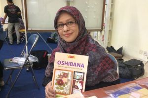 Bunga Indonesia ini kian indah berkat teknik kerajinan khas Jepang