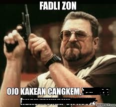 Meme lucu sindir Fadli Zon ramai di media sosial