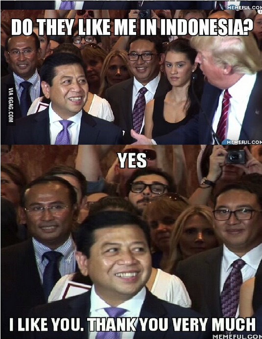 Miris, Ketua DPR RI jadi bahan guyonan situs humor dunia