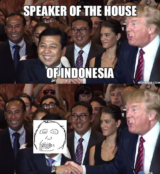 Miris, Ketua DPR RI jadi bahan guyonan situs humor dunia