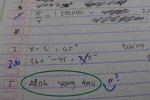 22 Jawaban ujian lucu anak SD yang bikin ketawa ngakak