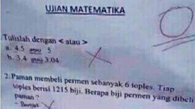 22 Jawaban ujian lucu anak SD yang bikin ketawa ngakak