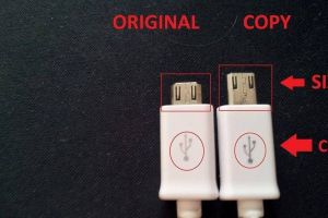 Ternyata mudah membedakan antara charger asli dan tiruan