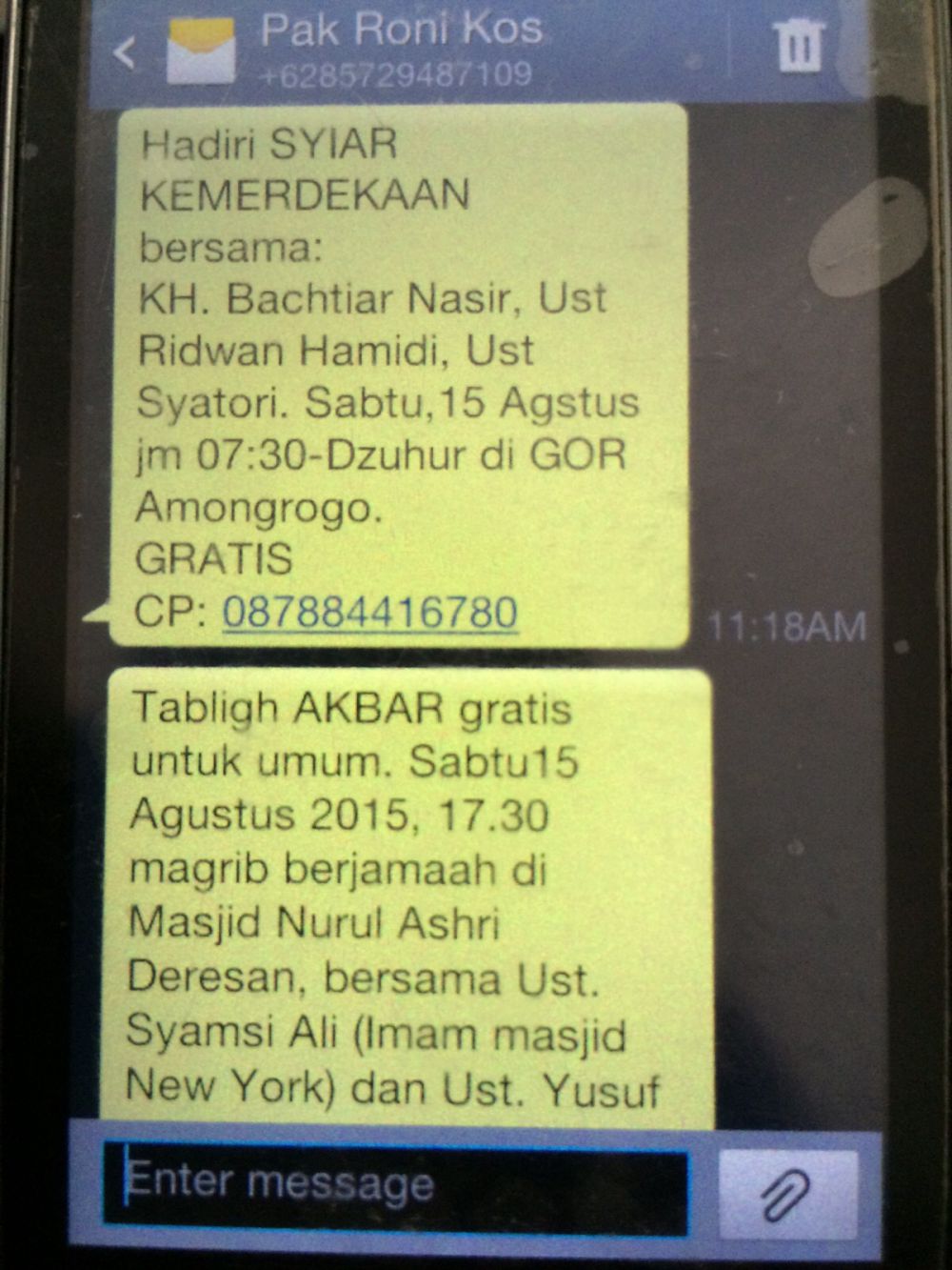 12 Jenis SMS yang sering kamu terima di ponselmu 12 Jenis SMS yang sering kamu terima di ponselmu